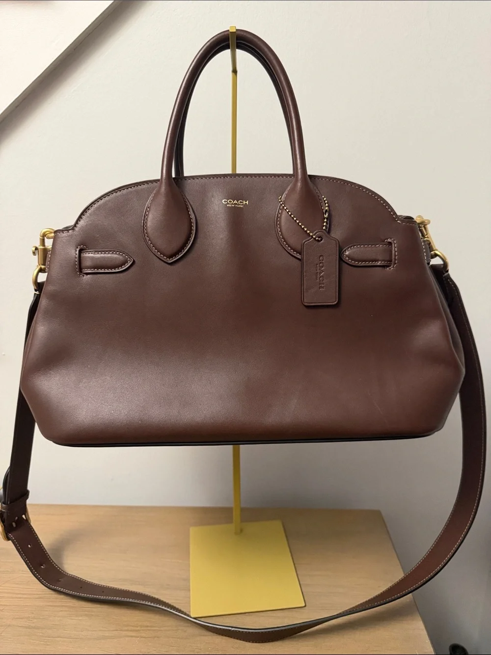 Coach Empire Carryall Bag 40 Brass/Maple